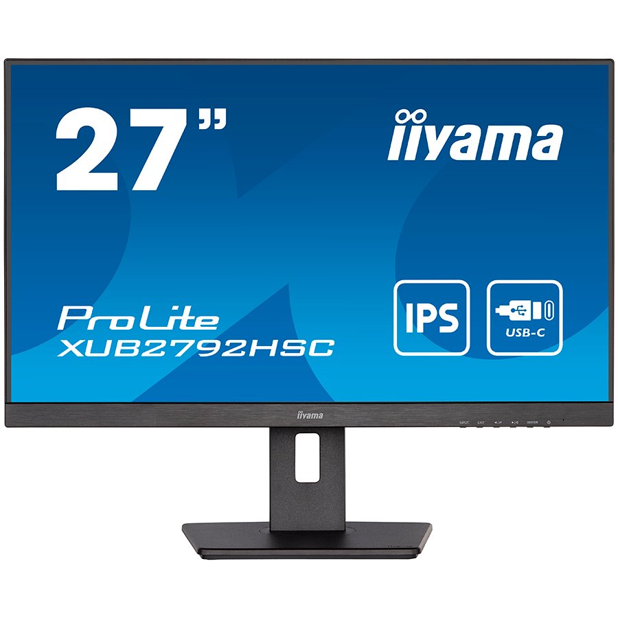 27" IIYAMA XUB2792HSCB5 USBC Display Plus