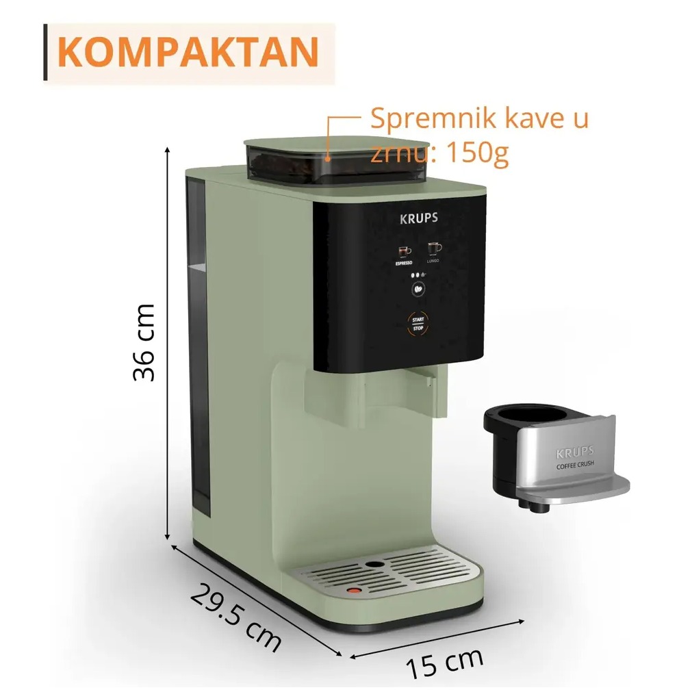 Krups kafe aparat Coffee Crush