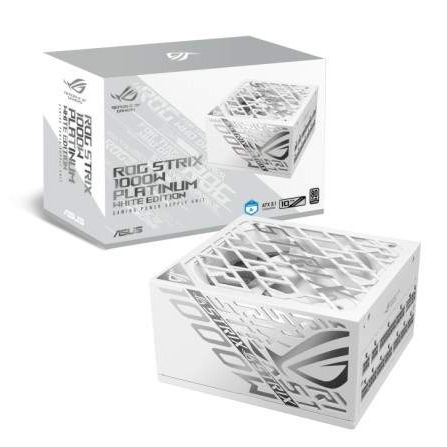 ROG-STRIX-1000P-GAMING WHITE 1000W Platinum ATX 3.1, 80+, Bijela