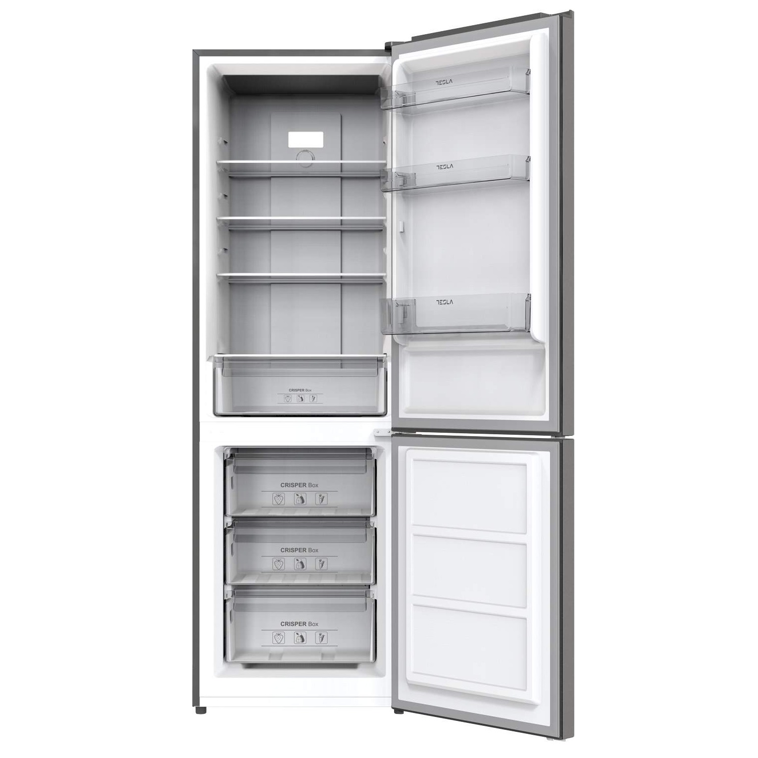 Frižider TESLA RC3201FHXE kombinovani/Total No Frost/E/210L+83L/60x60x185cm/inox
