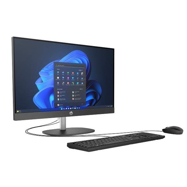 HP ProOne 240 G10 i51334U23,8"NT,1334U,16GB,512Gb,FreeDos,Wlan, periferija, Crni, 12 mjeseci