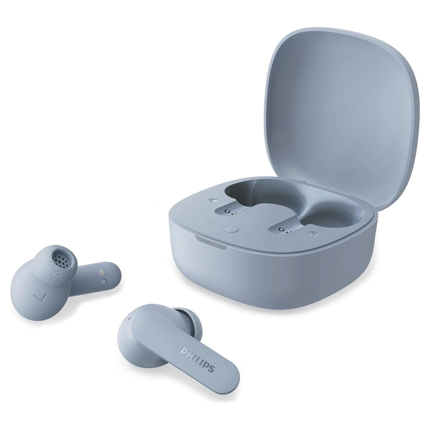 Philips TAT2100LB BT slušalicedo 36h baterija; BT 6.0; IPX4; 4 mikrofona; pogonske jedinice od 10 mm