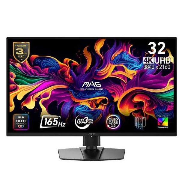 Monitor 32 MSI MAG 322UP QD-OLED E16 165HZ