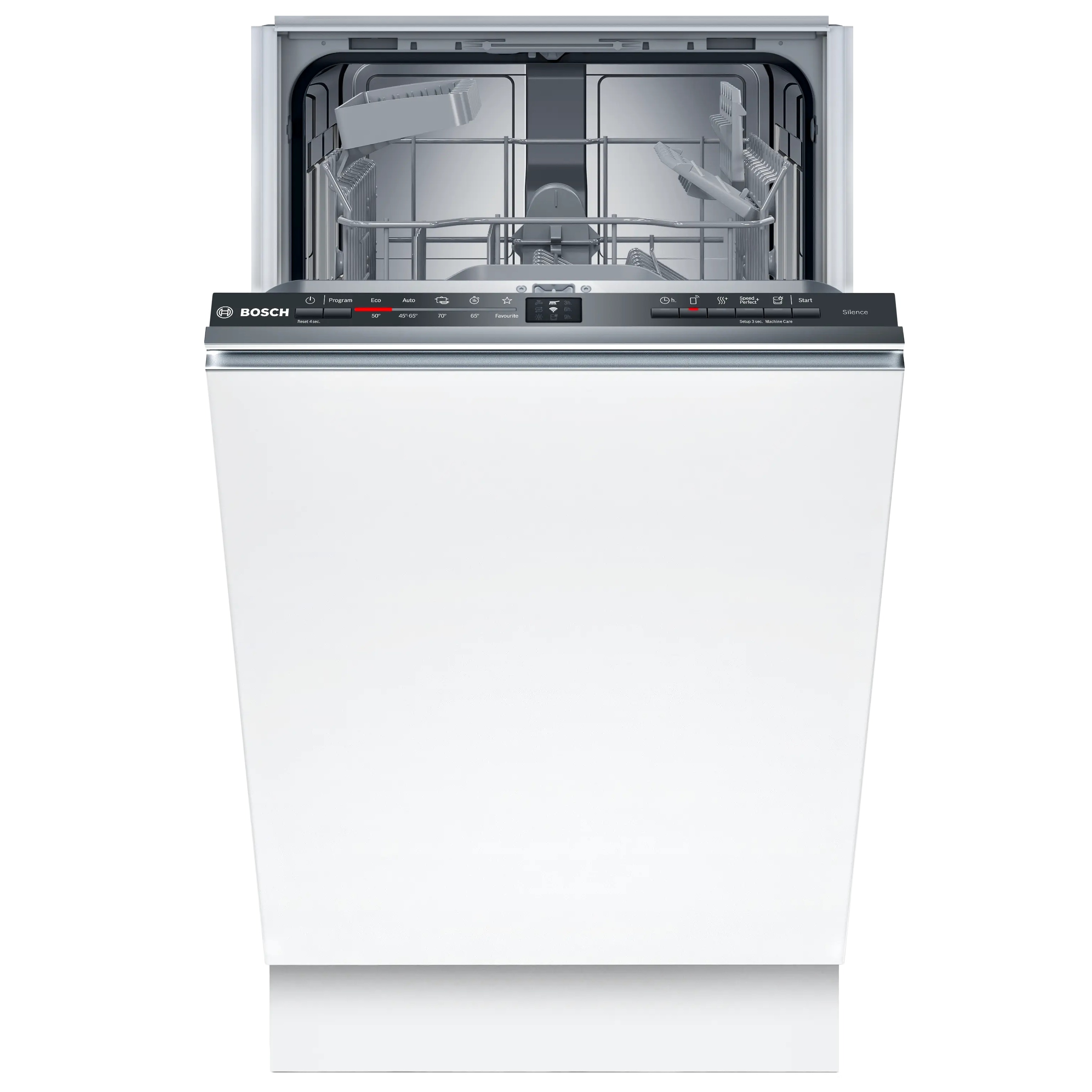 BOSCH perilica posuđa Serie 2|45cm, 10 setova,8.9l,46dB,5 programa, Home Connect,