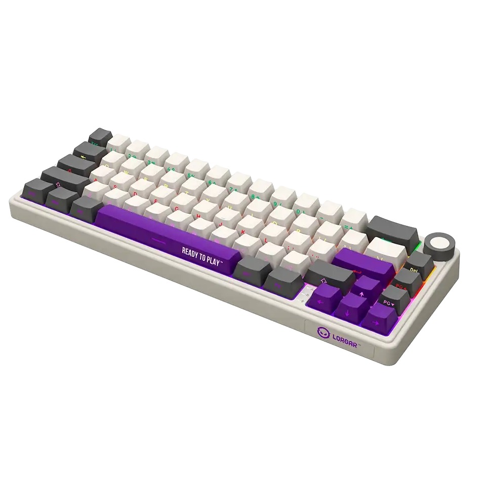 TASTATURA LORGAR KBP70W MECHANICAL GAMING Wireless Beige