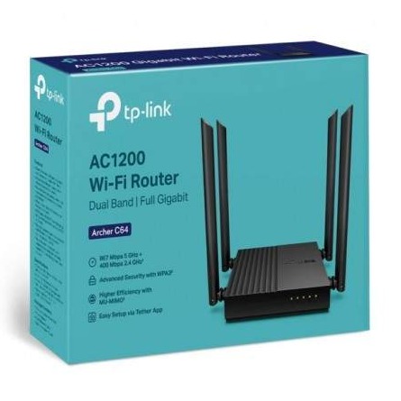 ROUTER TP-LINK Archer C64 Dual Band Full Gigabit