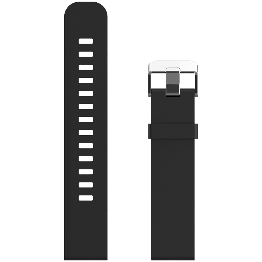 Smart watch, 1.3inches IPS full touch screen, Round watch, IP68 waterproof, multi-sport mode, BT5.0, compatibility with iOS and android, black , Host: 25.2*42.5*10.7mm, Strap: 20*250mm, 45g