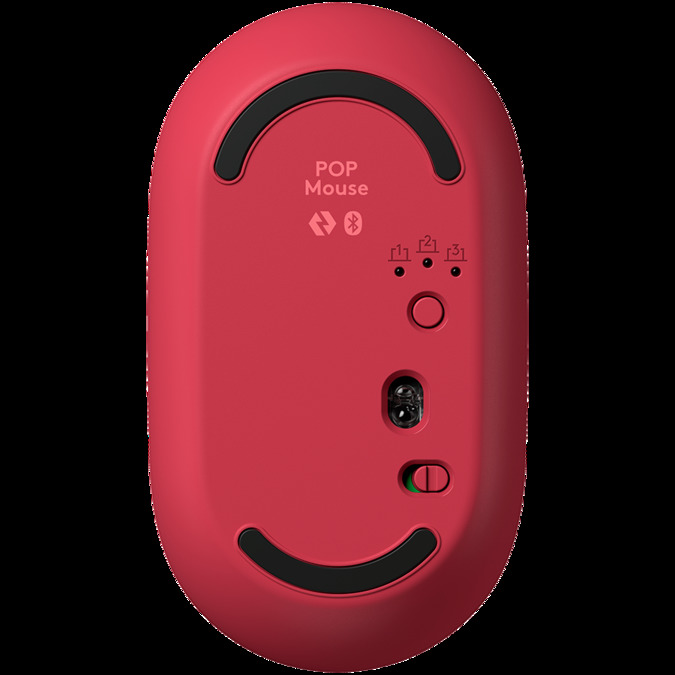 LOGITECH POP Mouse with emoji - HEARTBREAKER_ROSE - 2.4GHZ/BT - EMEA - CLOSE BOX