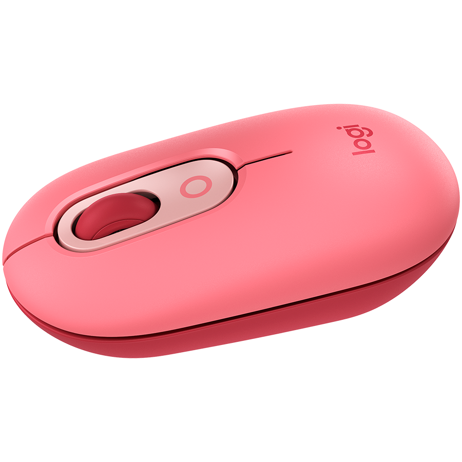 LOGITECH POP Mouse with emoji - HEARTBREAKER_ROSE - 2.4GHZ/BT - EMEA - CLOSE BOX