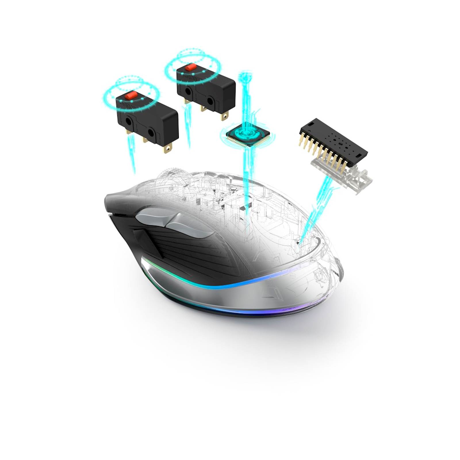 Miš wireless gaming HAMA "Reaper 700 Unleashed" 