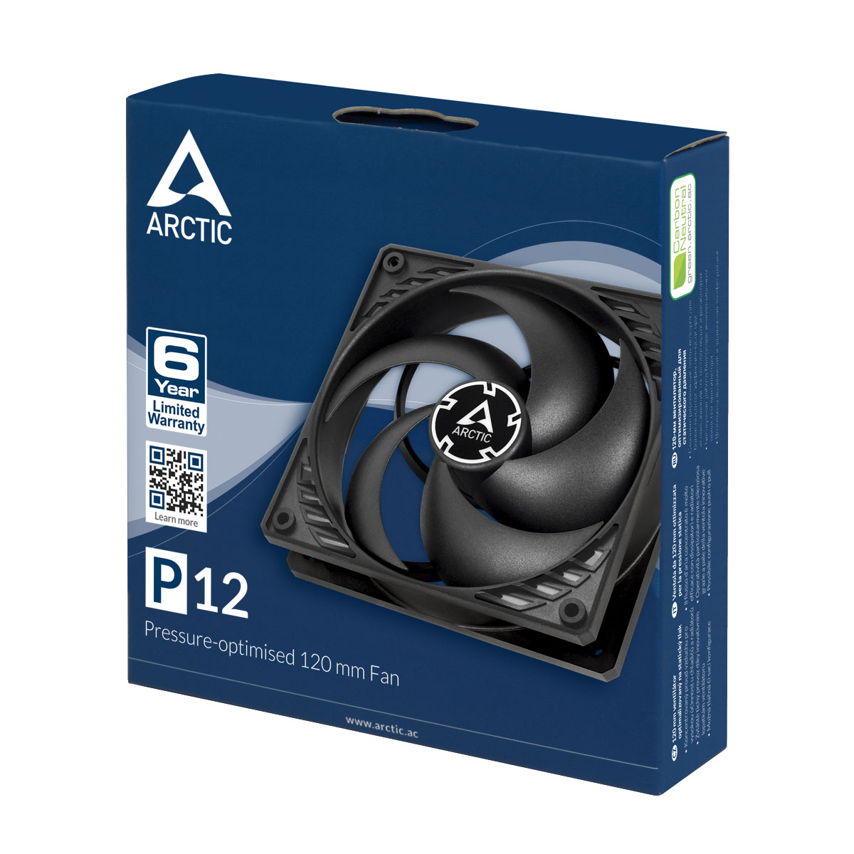 Arctic Case Fan P12 (Black)
