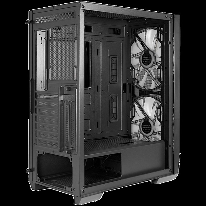 Inter-Tech Gaming-Case IT-3503 AIRSTREAM 2XARGB 200mm