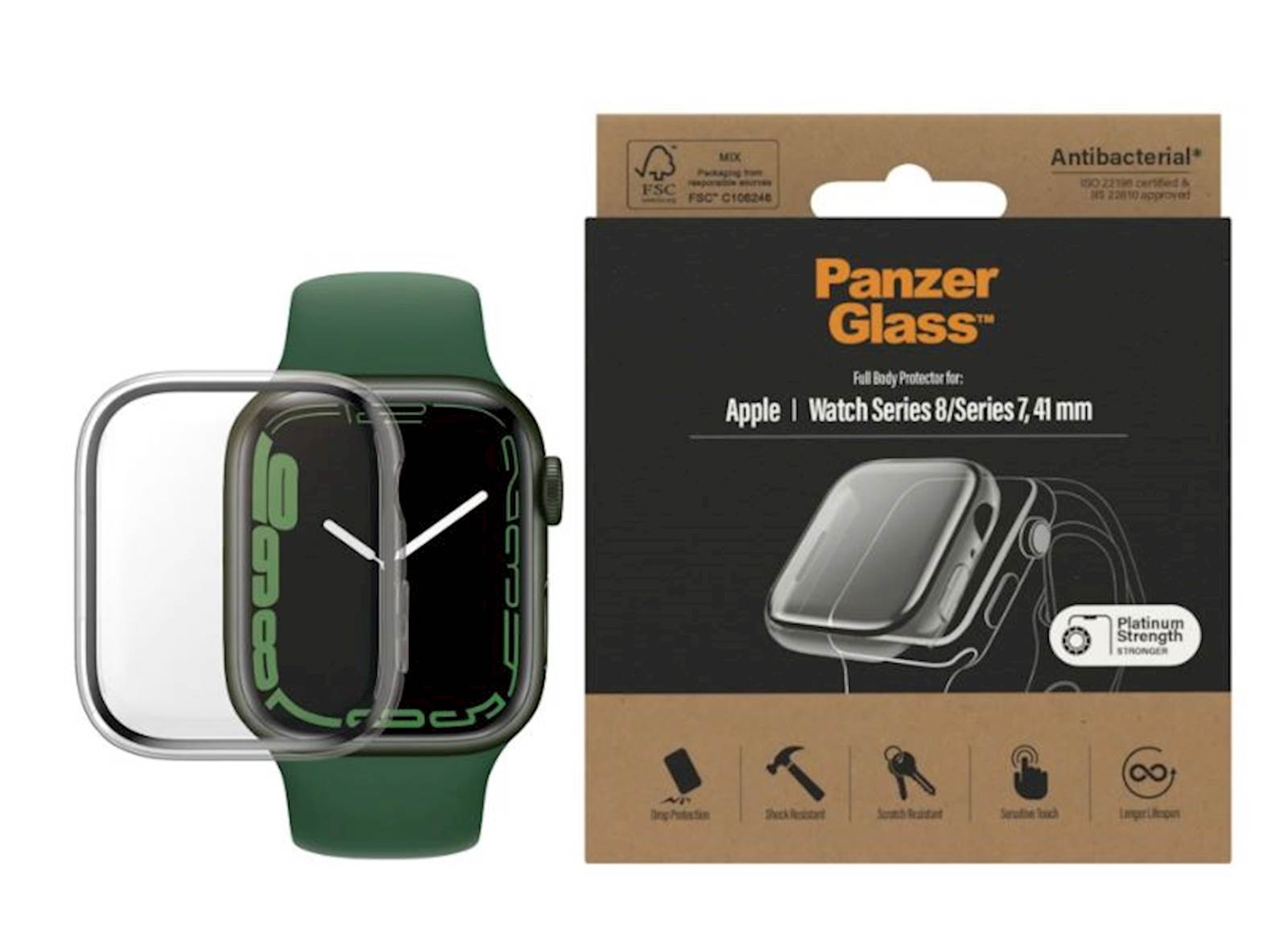 Zaštitni okvir PanzerGlass Apple watch 8/7 41mm