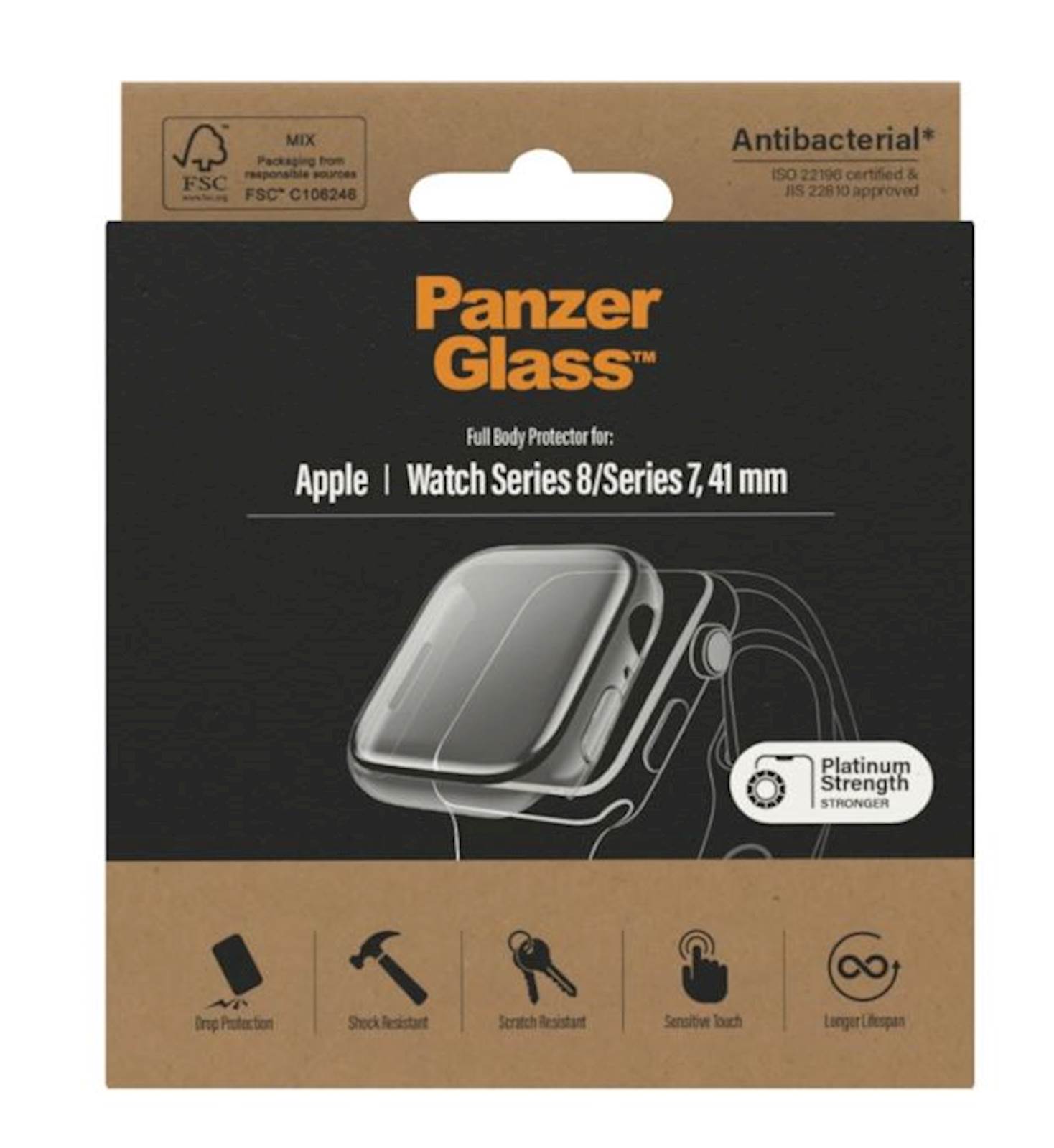 Zaštitni okvir PanzerGlass Apple watch 8/7 41mm