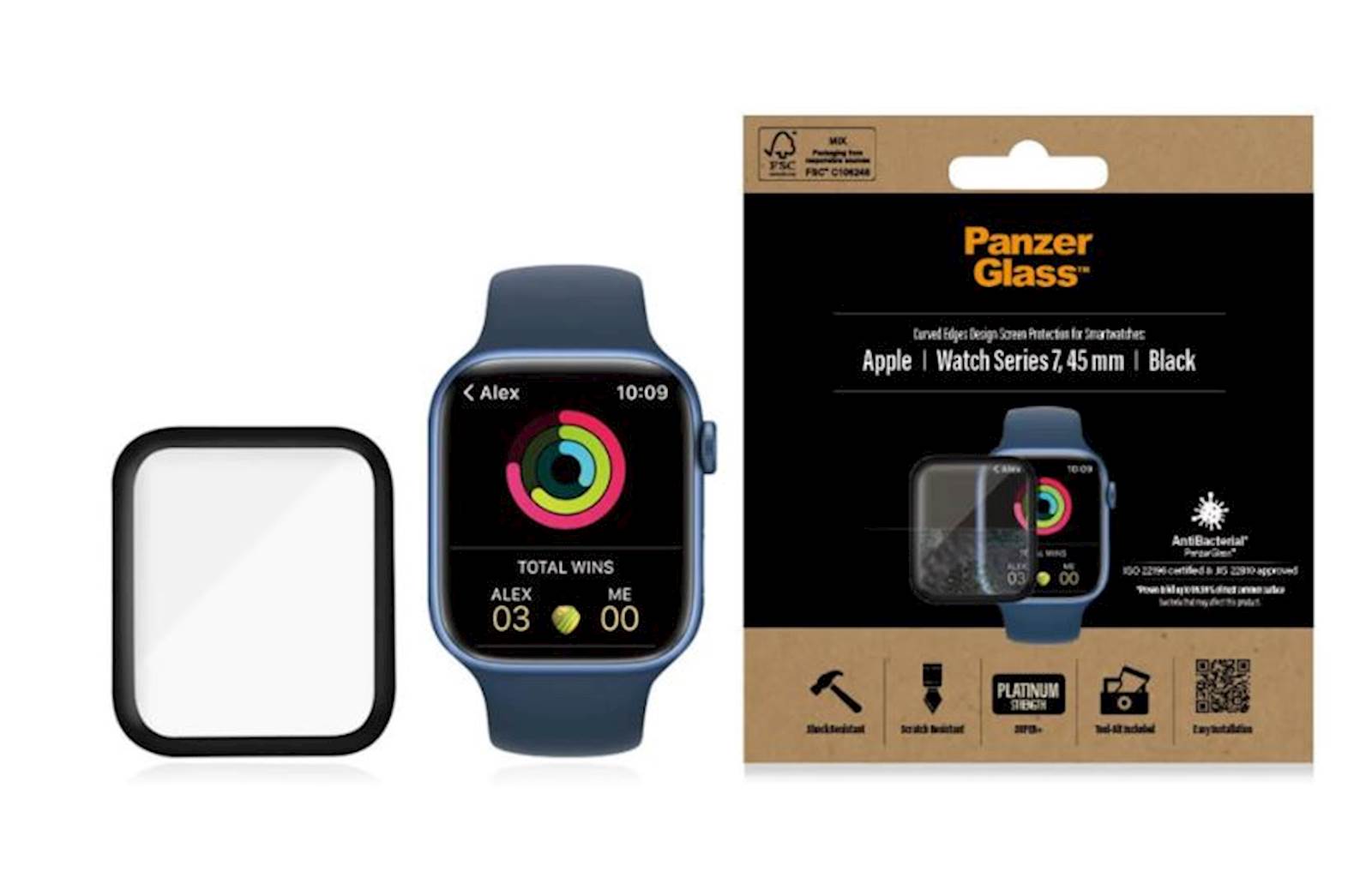 Zaštitno staklo Panzerglass Watch Series 8/7 45mm