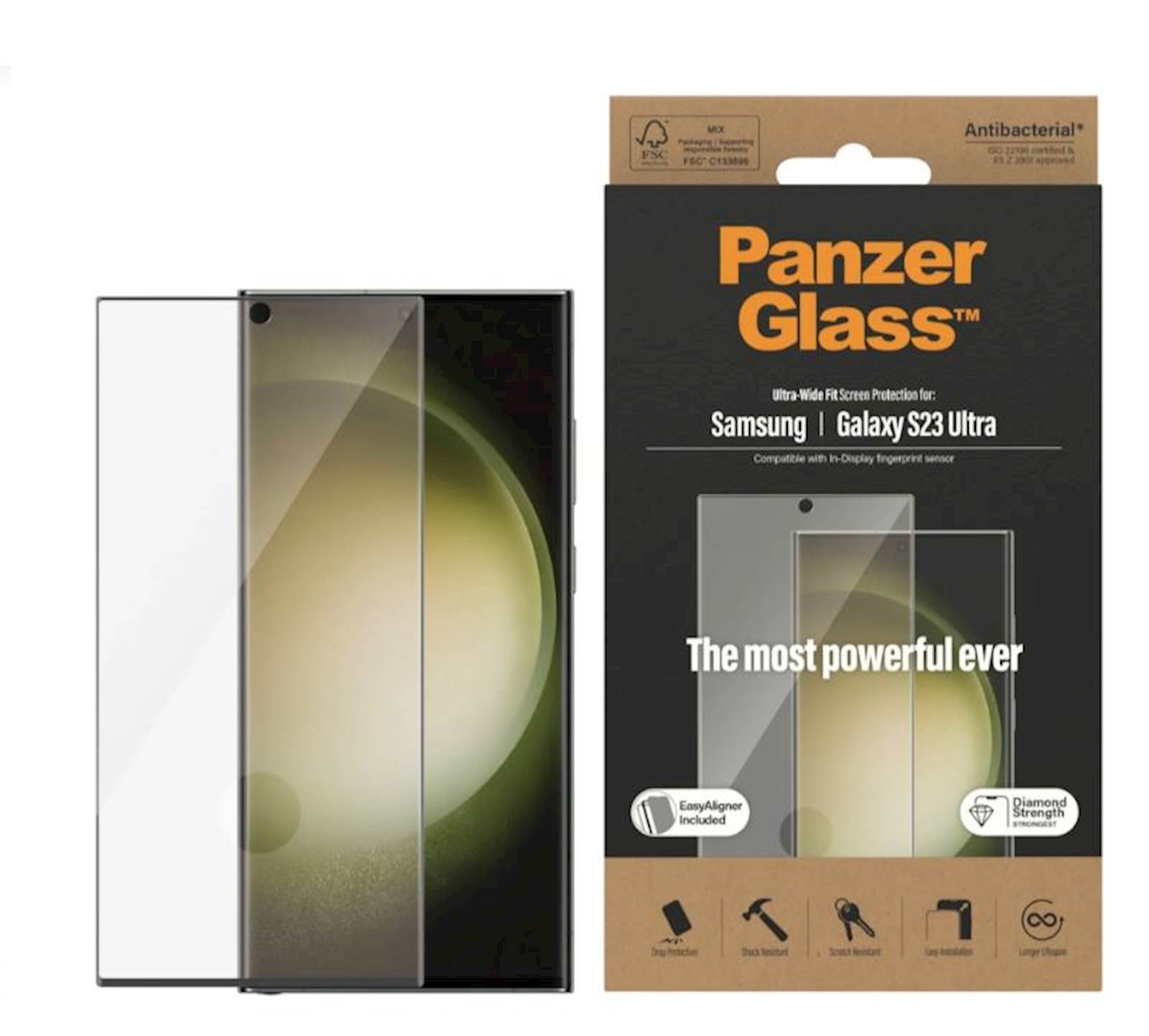 Zaštitno staklo PanzerGlass Galaxy S23 Ultra