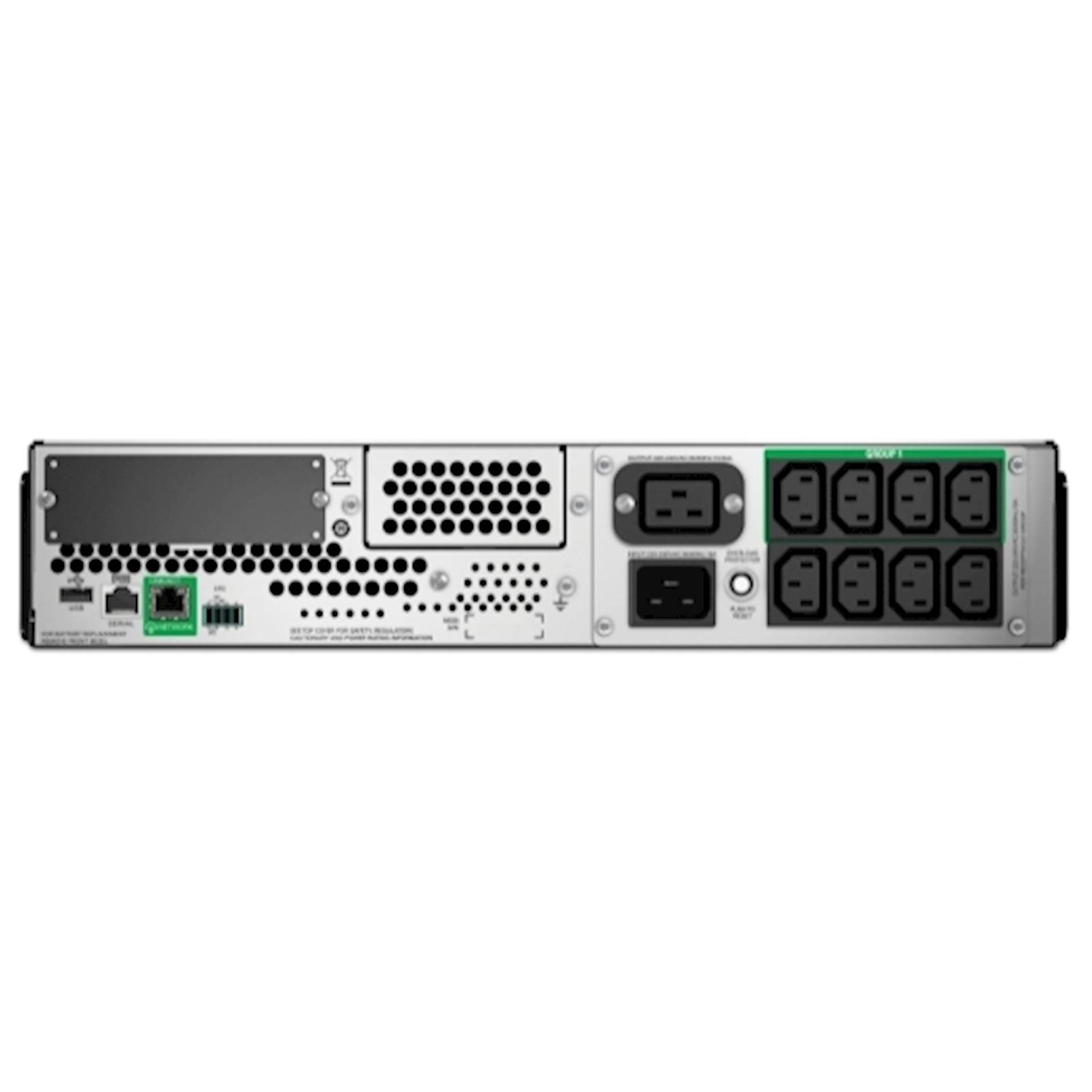 Smart-UPS APC,3kVA, Rckm2U, 230V, 8xIEC C13+1x IEC C19, SmartConnect Port+SmartSlot, AVR, LCD
