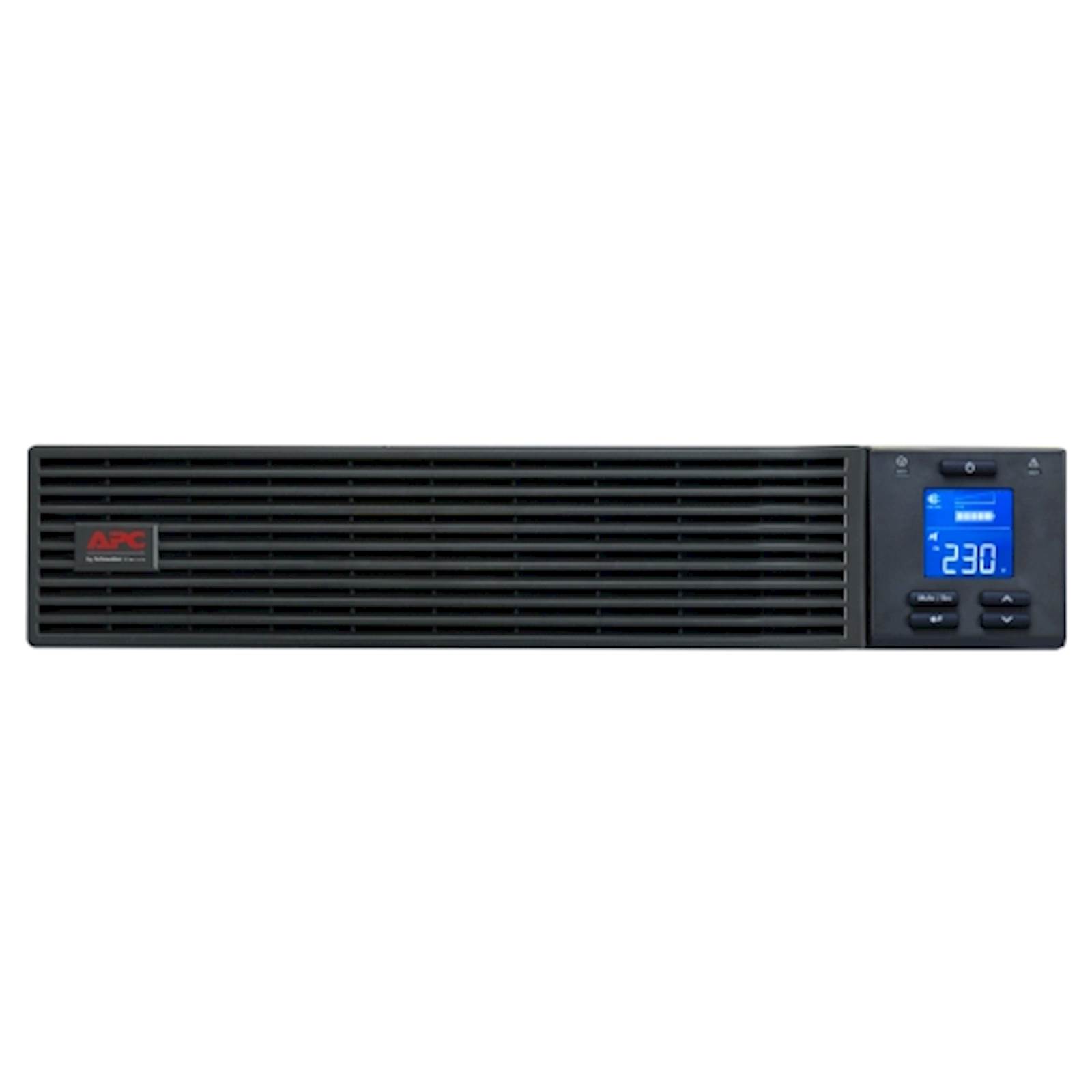 Easy UPS On-Line APC,1000VA/800W, Rackmount 2U, 230V,3xIEC C13 utičnice,Intelig. slot za kart,LCD  