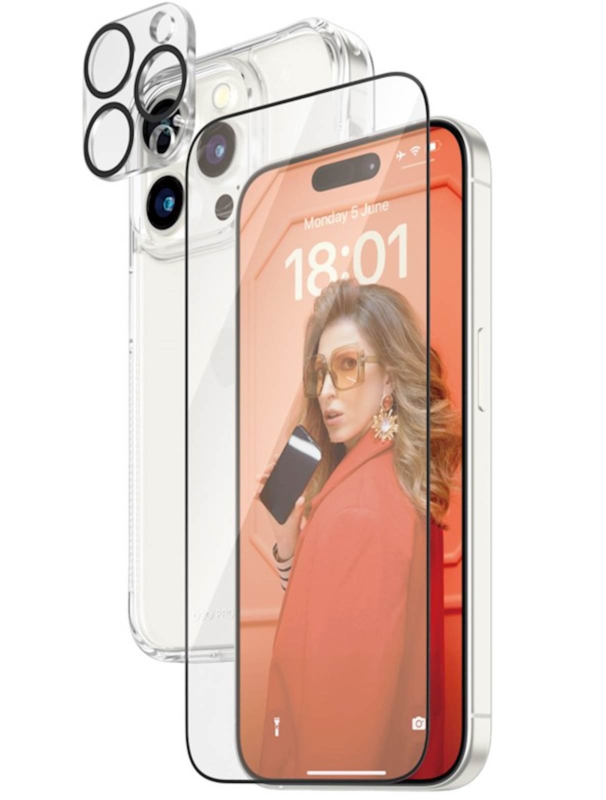 Bundle PanzerGlass iPhone 15 Pro