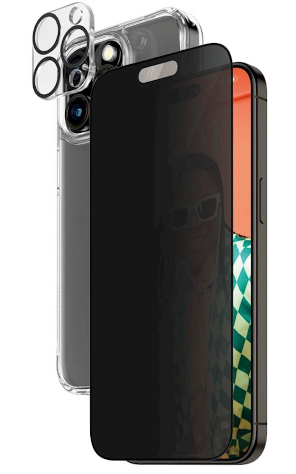 Bundle PanzerGlass iPhone 15 Pro Max Privacy