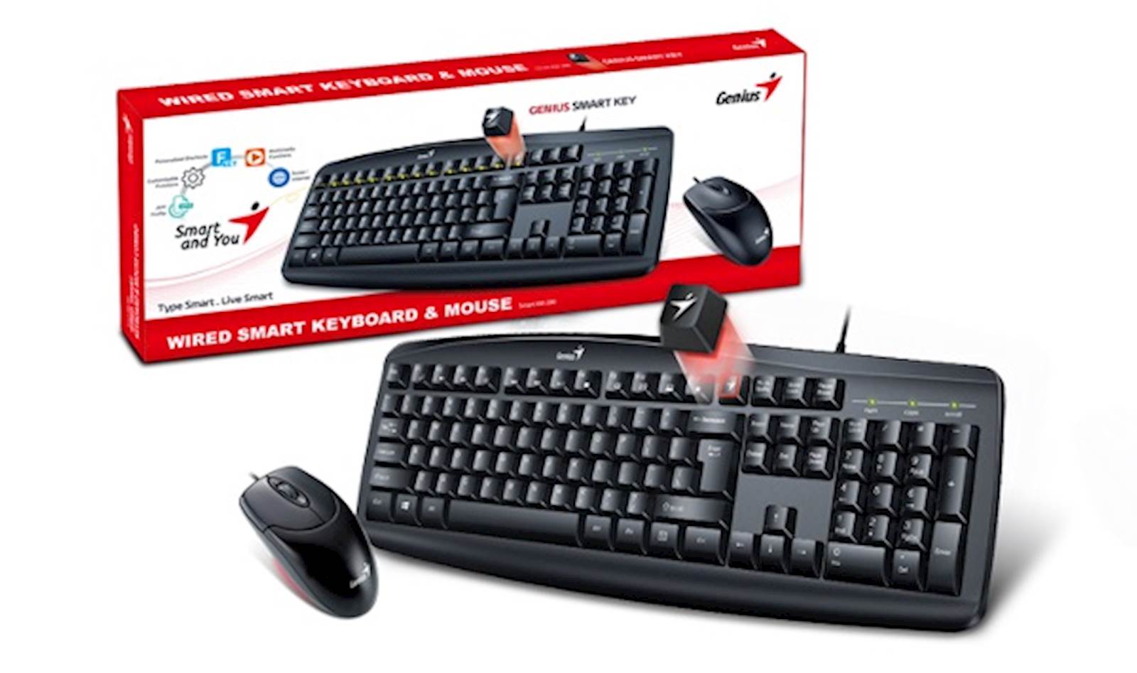 TASTATURA GENIUS SMART KM-200 + MIŠ