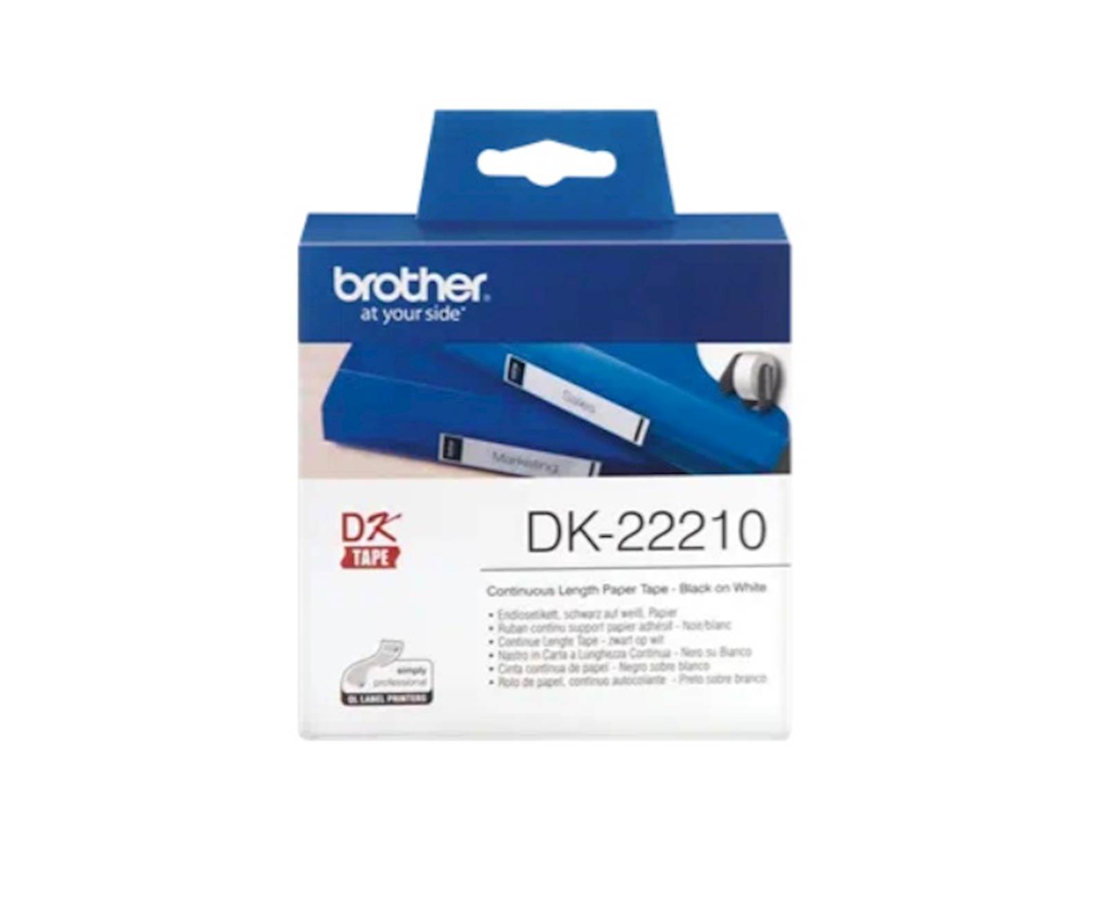 Papirna rola BROTHER DK-22210
