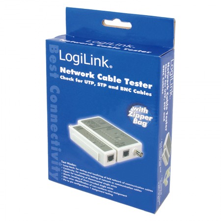LogiLink Cable tester for RJ45 and BNC WZ0011