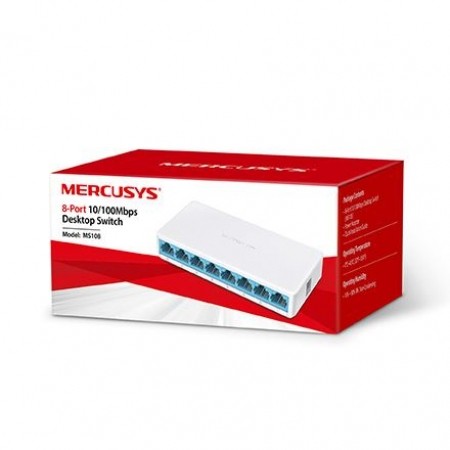 SWITCH MERCUSYS MS-108 8-PORT 10/100