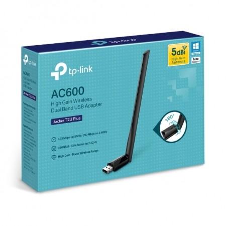 TP-Link Archer T2U AC600 Mini Wireless USB Adapter
