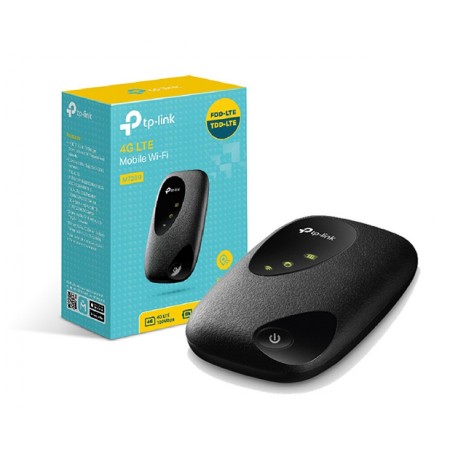 TP-Link M7200 150Mbps 4G LTE Mobile Wi-Fi, Qualcomm, LTE-FDD/LTE-TDD/DC-HSPA+/HSPA/UMTS, N300 Wi-Fi, internal 4G Modem, 2000mAh rechargeable battery, tpMiFi App, up to 10 WI-Fi devices supported