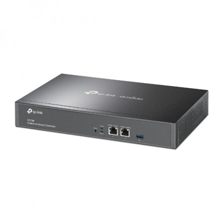 TP-Link OC300 Omada Hardware Controller, 2× 10/100/1000  Ports, 1× USB 3.0 Port, Cloud Access, Up to 500 Omada access points, 100 Omada switches, and 100 Omada routers, Multi-site Management, Omada App, Metal casing, Rack-Mountable