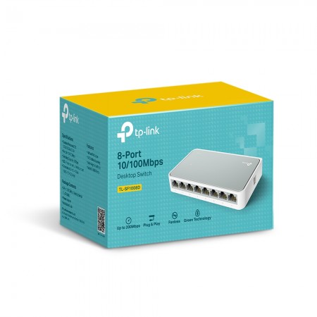 SWITCH TP-LINK TL-SF1008D 8-PORT 10/100