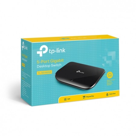 SWITCH TP-LINK TL-SG1005D 5-PORT 10/100/1000