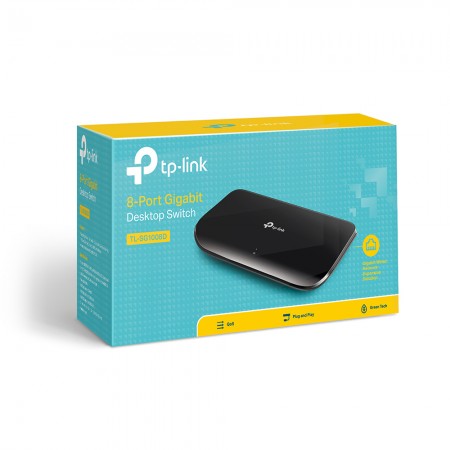 SWITCH TP-LINK TL-SG1008D 8x10/100/1000