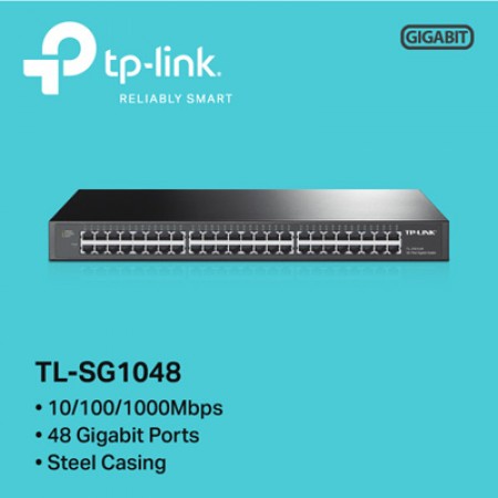SWITCH TP-LINK TL-SG1048 48-Port 48*10/100/1000
