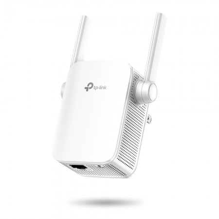 Repeater TP-Link  TL-WA855RE, 300Mbps Wireless N Wall Plugged Range Extender, Qualcomm, 2T2R, 2.4GHz, 802.11b/g/n, 1 10/100M LAN, Ranger Extender button, AP & Range extender mode, 2 fixed antennas