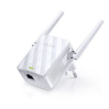 Repeater TP-Link  TL-WA855RE, 300Mbps Wireless N Wall Plugged Range Extender, Qualcomm, 2T2R, 2.4GHz, 802.11b/g/n, 1 10/100M LAN, Ranger Extender button, AP & Range extender mode, 2 fixed antennas