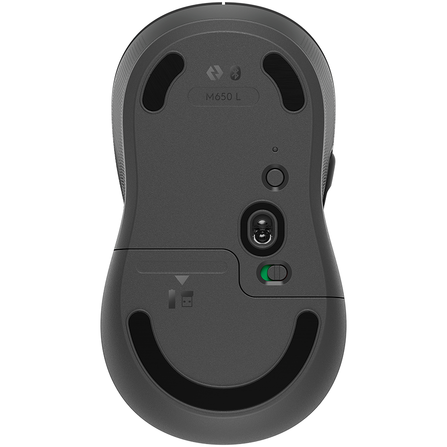 LOGITECH M650L Signature Bluetooth Mouse - GRAPHITE