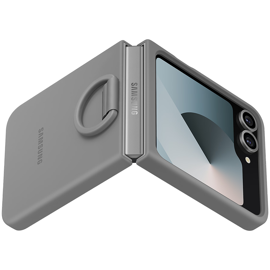 Samsung Galaxy Z Flip6 Silicone Case Gray