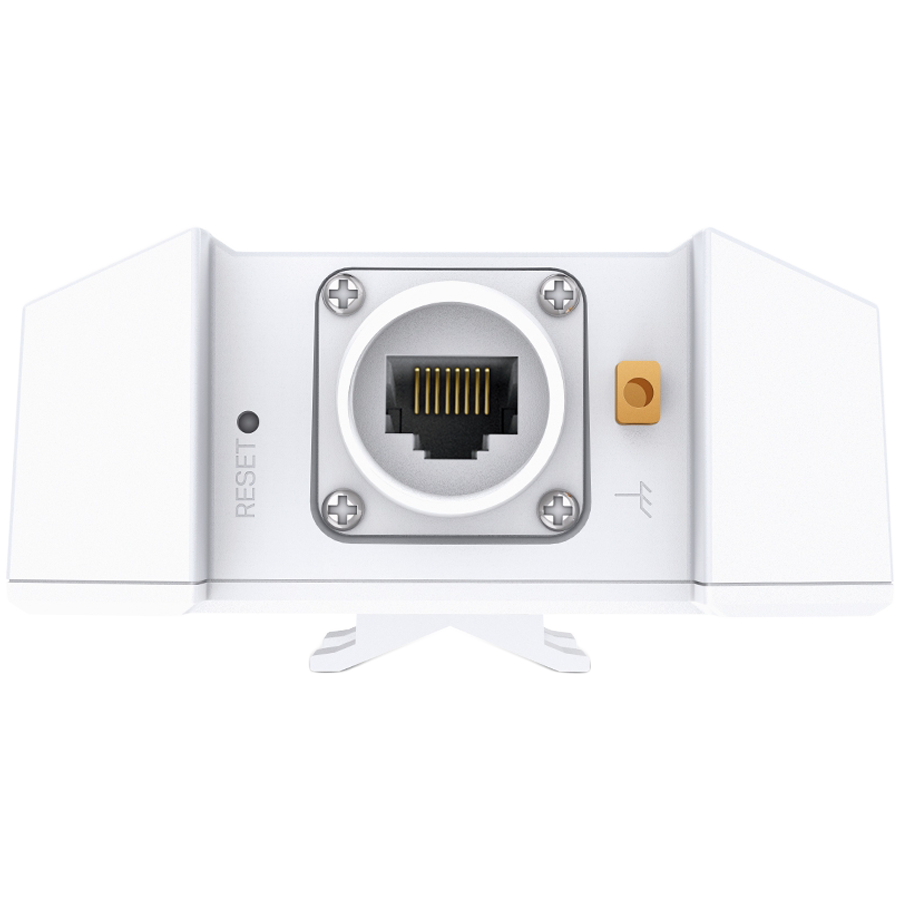 TP-Link EAP610-Outdoor AX1800 Outdoor Dual-Band Wi-Fi 6 Access Point,1× G RJ45 Port,574Mbps at 2.4 GHz + 1201 Mbps at 5 GHz,IP67,4×Internal Antennas,Mesh, Seamless Roaming, MU-MIMO, Band Steering, Beamforming,Load Balance, Airtime Fairness,Omada app