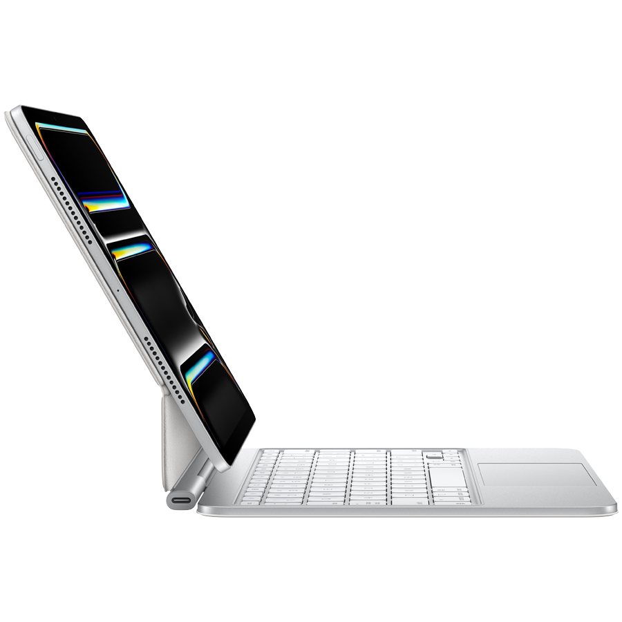 Magic Keyboard for iPad Pro 11‑inch (M4) - International English - White,Model A2975