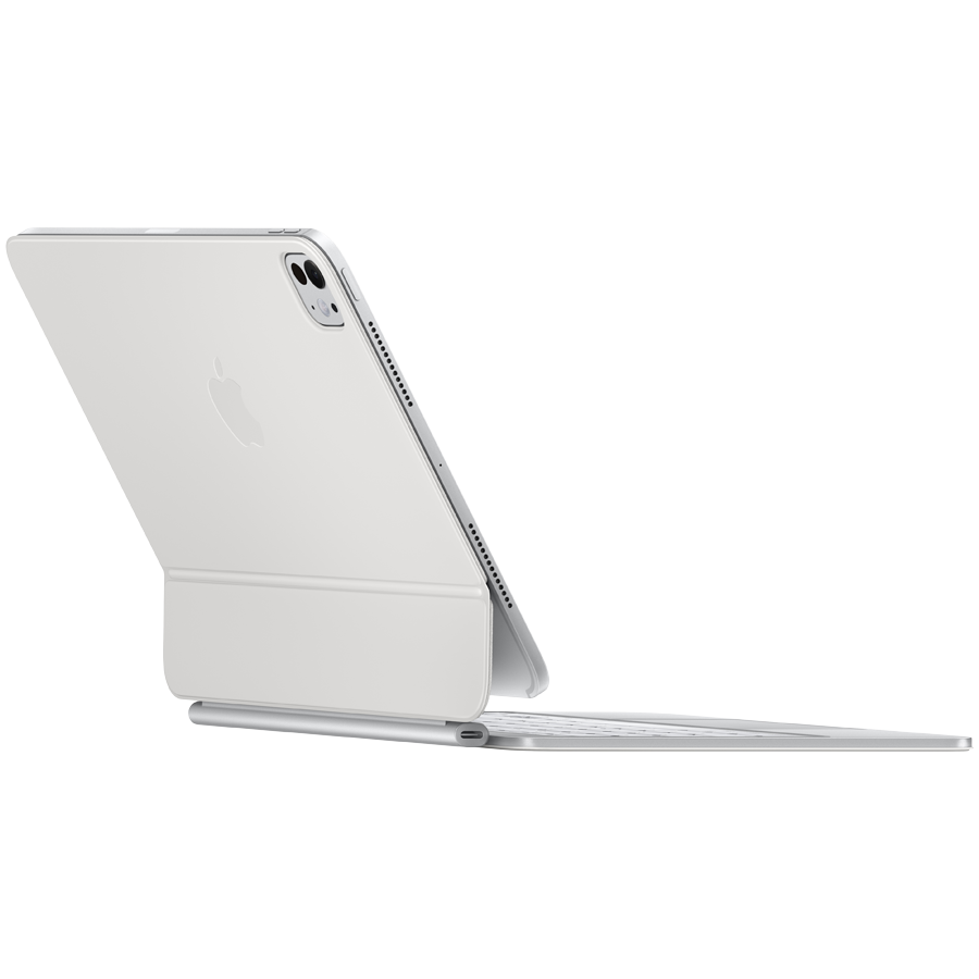 Magic Keyboard for iPad Pro 11‑inch (M4) - International English - White,Model A2975