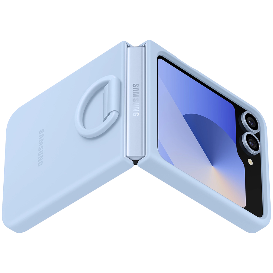 Samsung Galaxy Z Flip6 Silicone Case Blue
