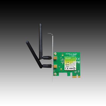 NIC TP-Link TL-WN881ND, PCI Express (x1) Adapter, 2,4GHz Wireless N 300Mbps, Detachable Omni Directional Antenna 2 x 2dBi (RP-SMA)