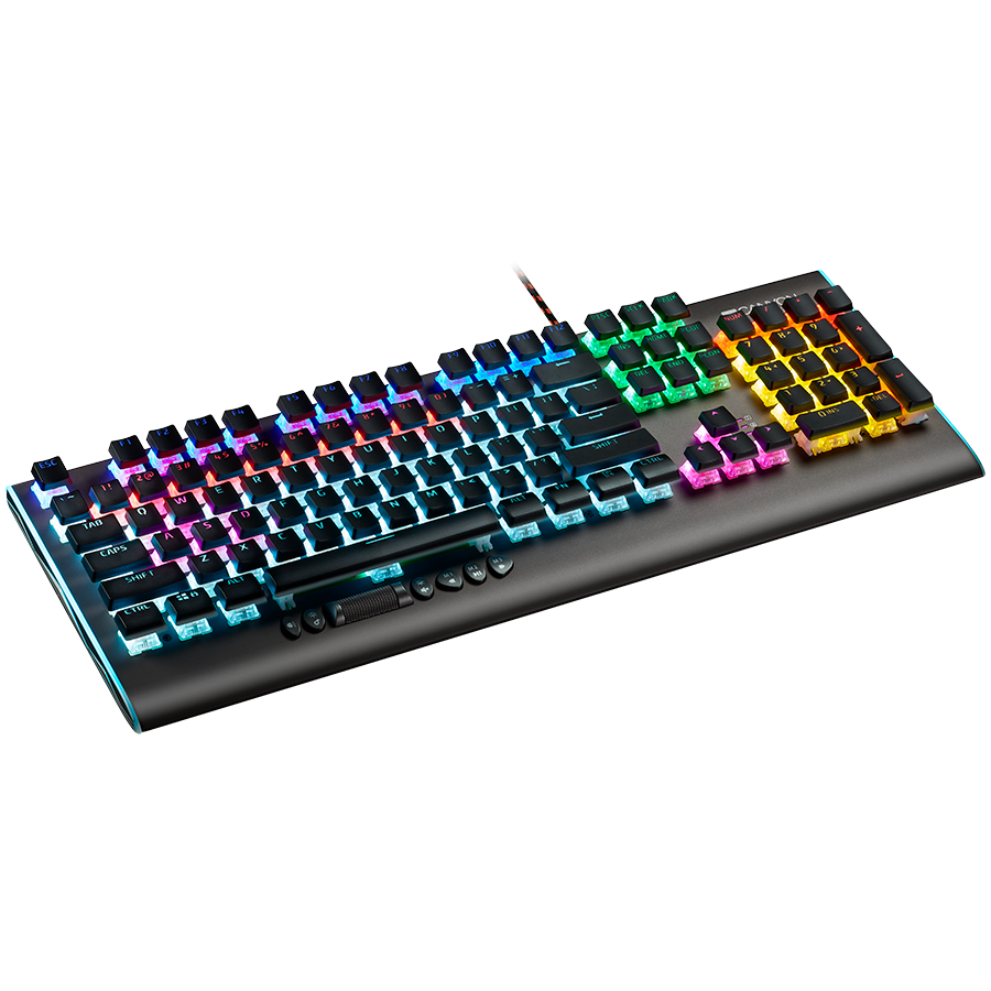 CANYON keyboard Interceptor GK-8 RGB EN Wired Dark Grey