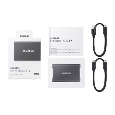 Samsung SSD 1TB Portable T7 Gray
