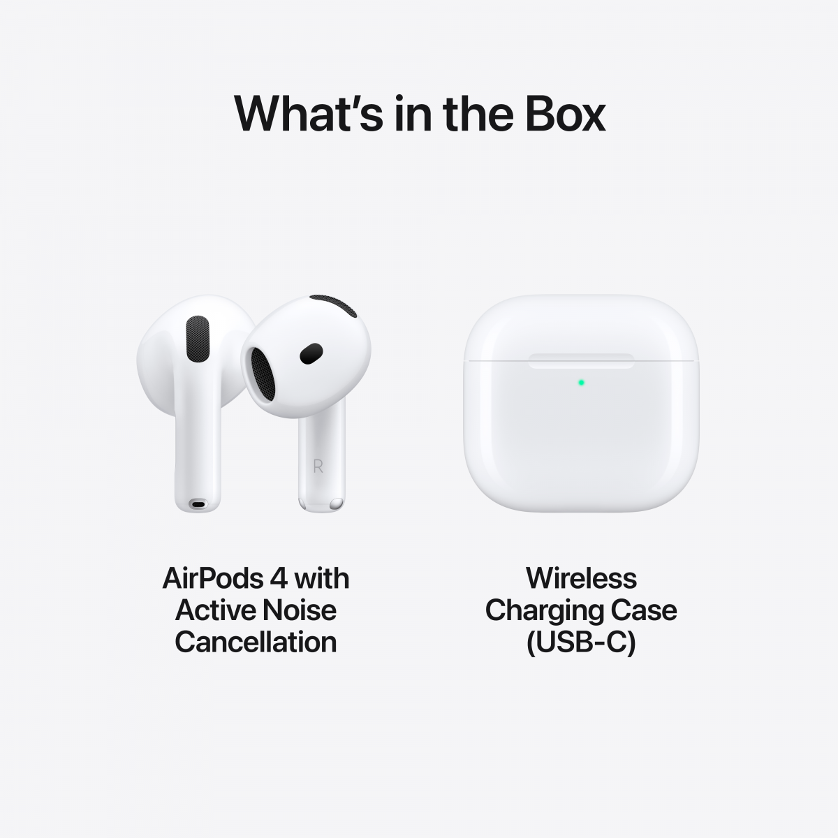 AirPods 4 with Active Noise Cancellation,Model A3055 A3056 A3059