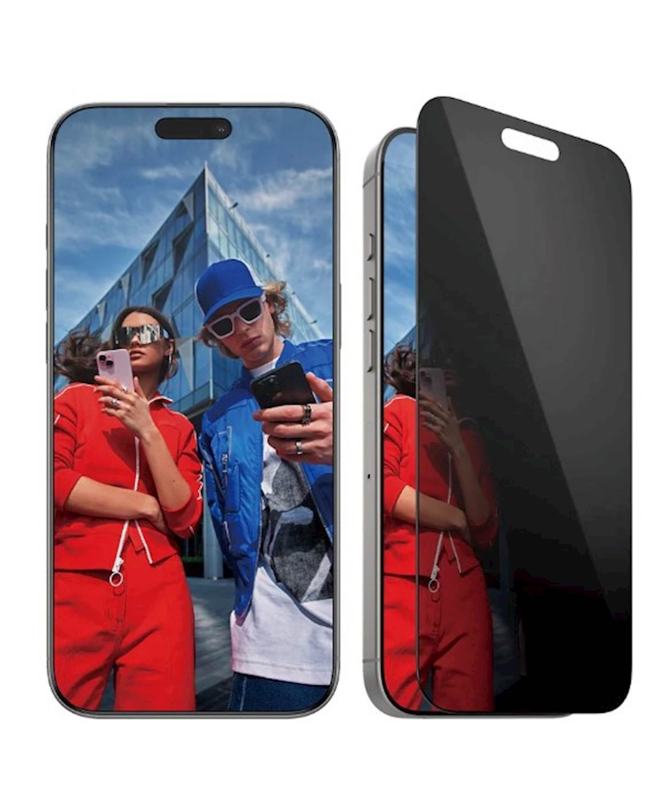 Zaštitno staklo PG iPhone 16 Pro Max Privacy