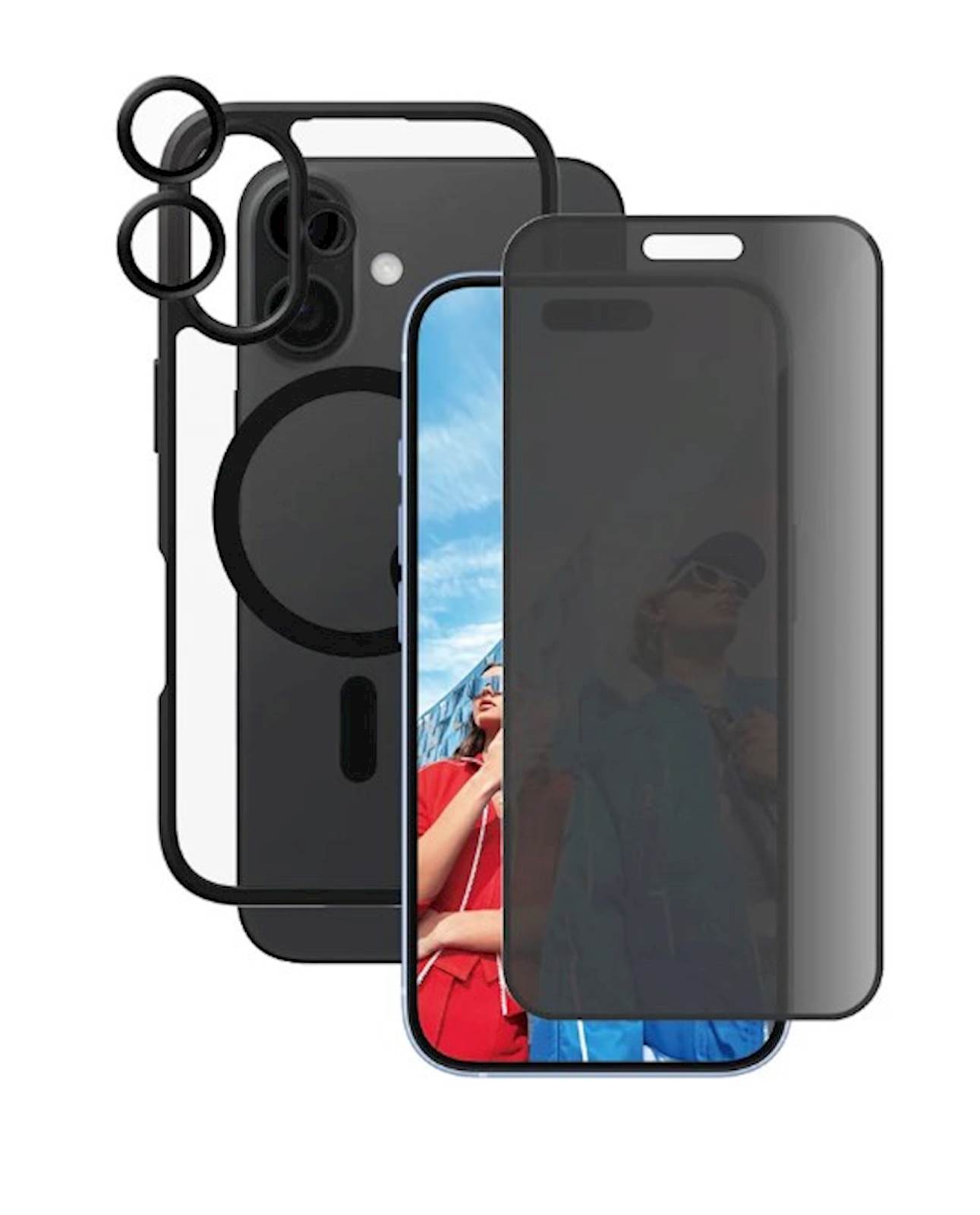 Bundle Care by PG iPhone 16 MagSafe Privacy BK