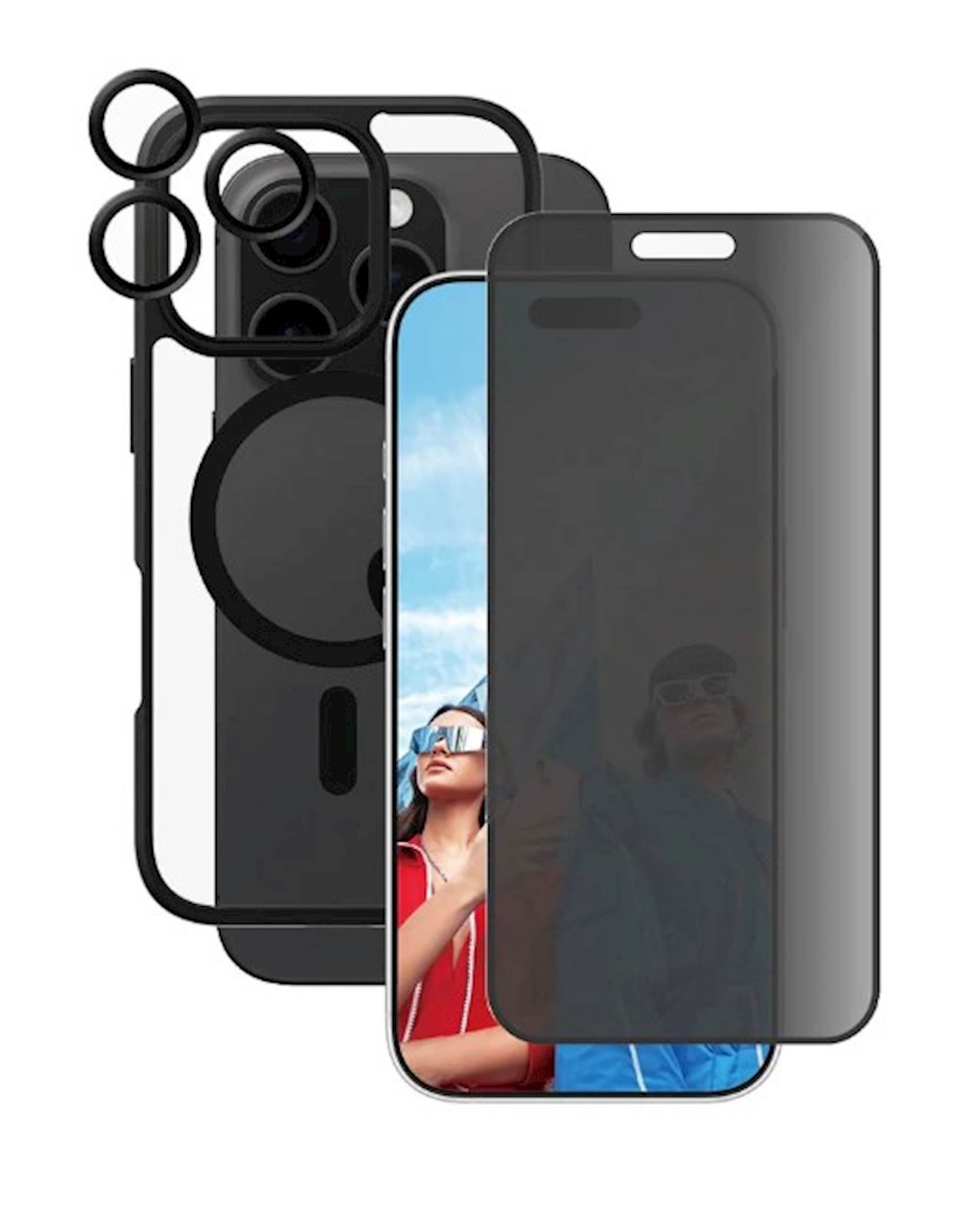 Bundle Care by PG iPhone 16 Pro MagSafe Privacy BK